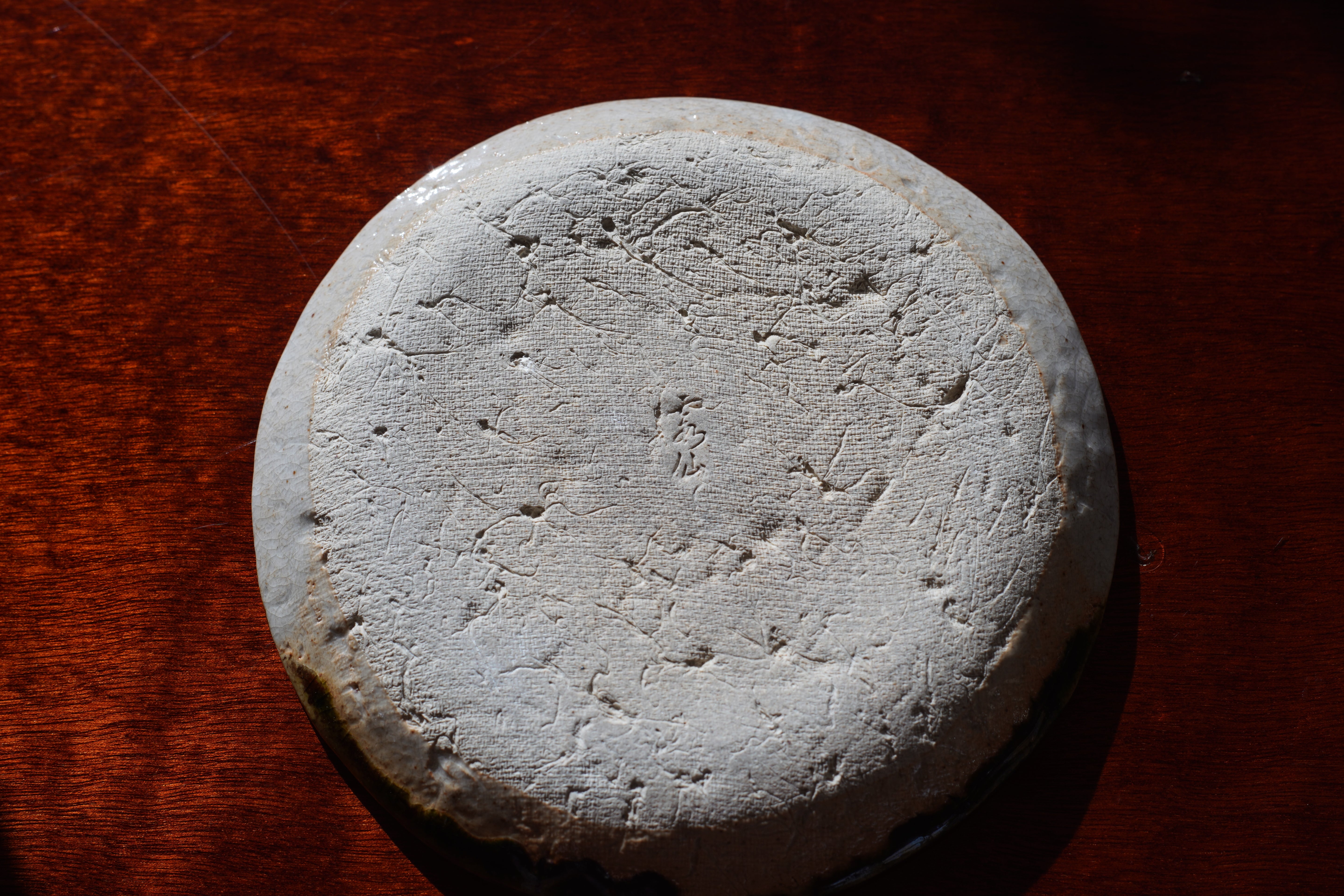 Oribe Small Plate — Oribe Green & Iron Painting