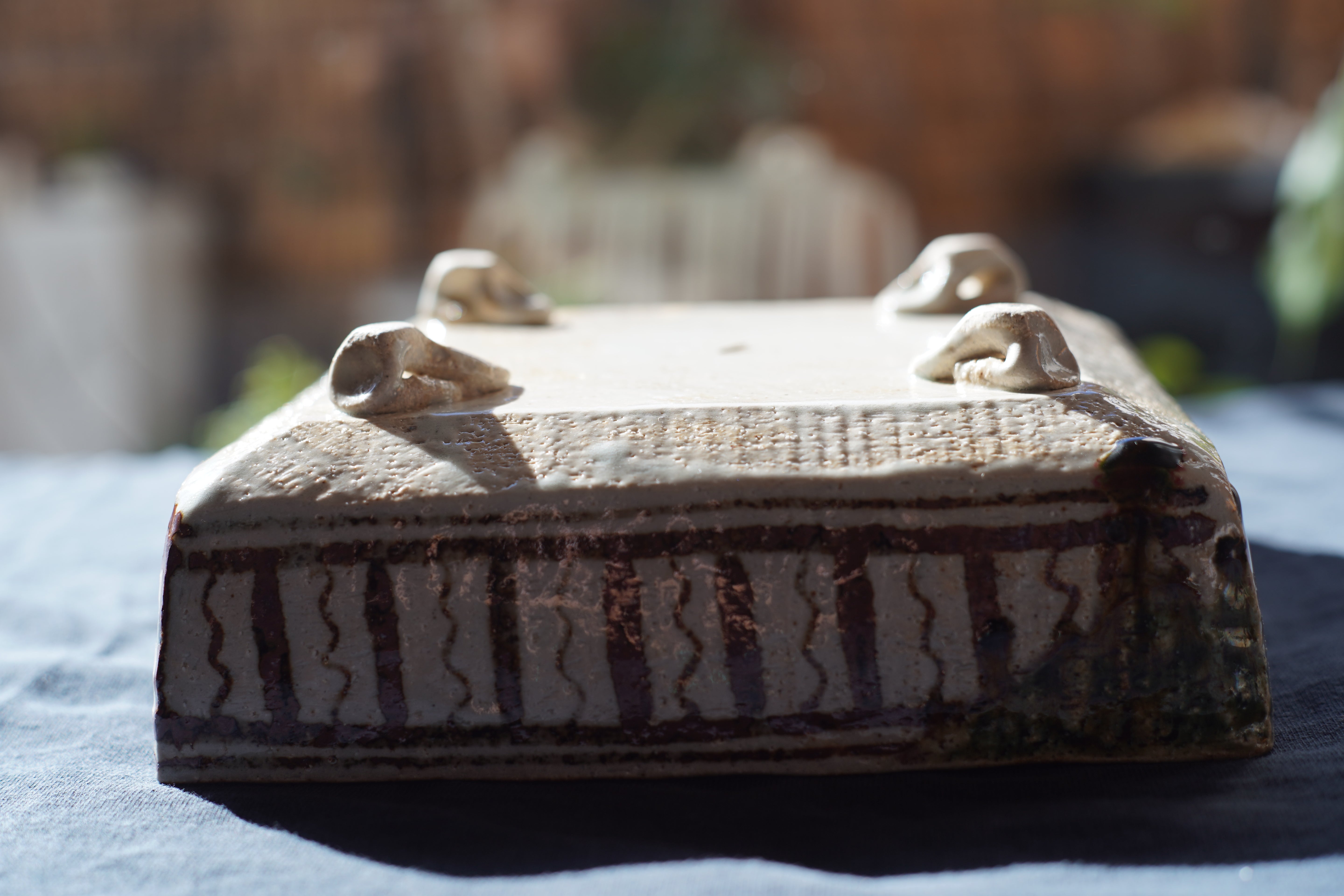 Oribe Square Serving Dish — Landscape Glaze